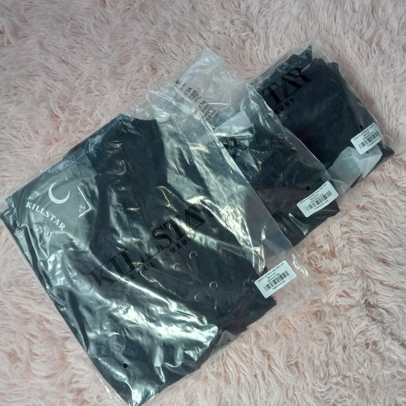 LAST 1!!! Killstar dbl corset Halter Top! nwt in bags! Victorian Gothic corset! - Picture 10 of 10